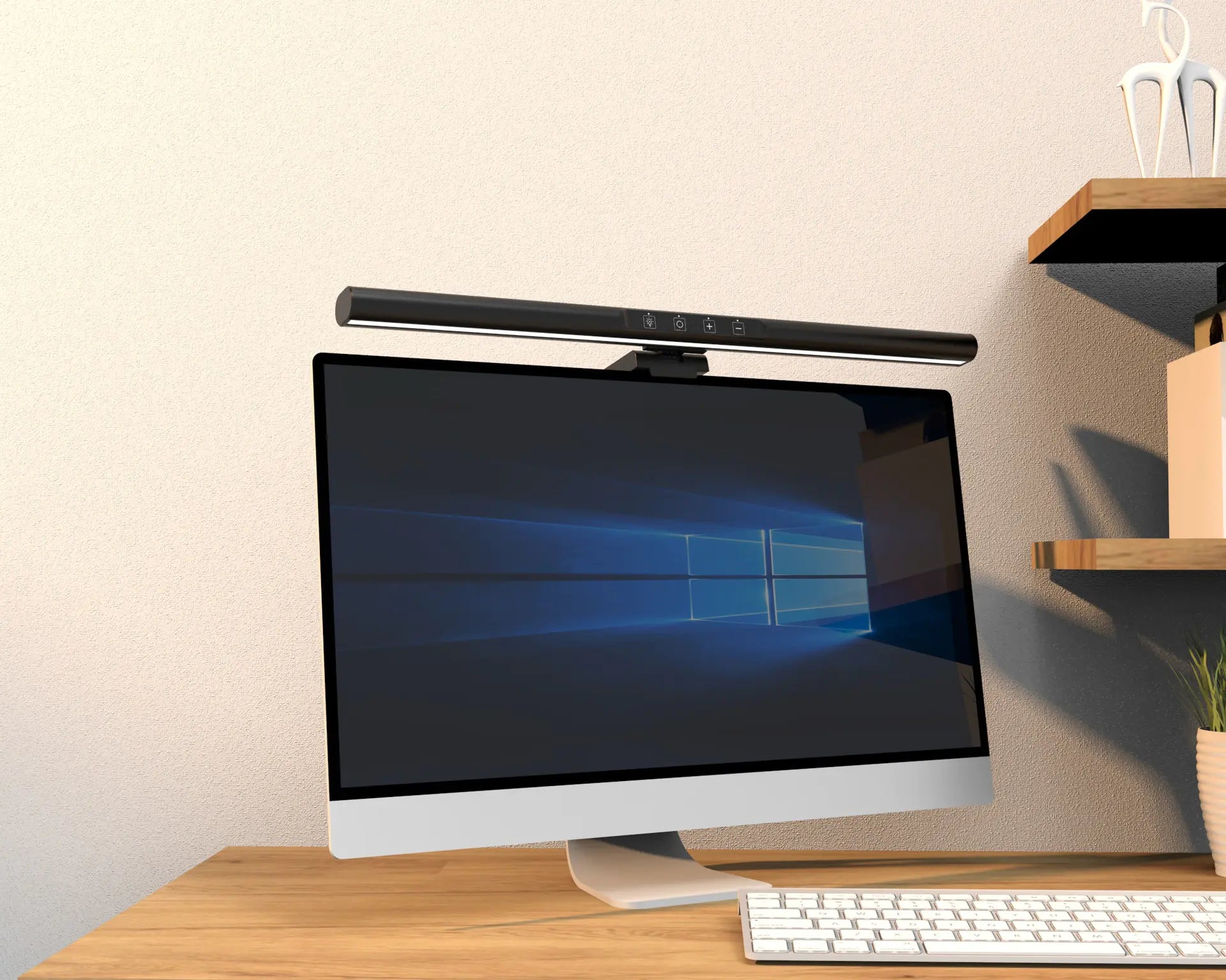 Colorful Ambient Asymmetrical Monitor Light for Eye Care